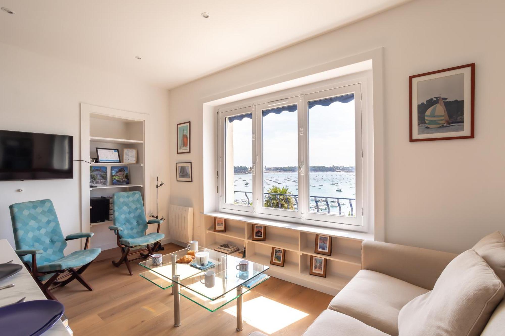 Le Beauvoir 1 - Appt Vue Mer Dinard Buitenkant foto